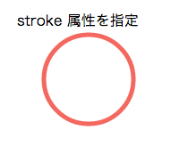 stroke 属性を指定したブラウザでの表示